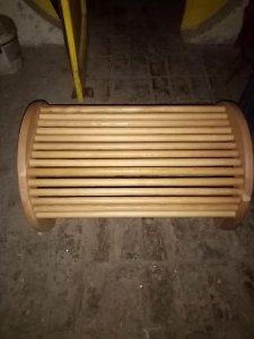 Ostali nameštaj: KLUPA OD PUNOG DRVETA NOVA UNIKAT TOP MODEL AKCIJA | Potpuno nova — 11