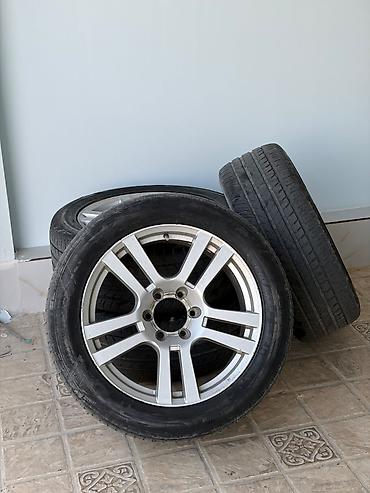 16 şam disk: Mitshubishi R 20 6 bolt disk təkərlər (Kalpakları var) çatsız — 1
