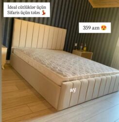 Masalar və oturacaqlar: Yeni, İkinəfərlik çarpayı