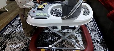 isdenmis mebel: Uşaq gəzdirəni (Babywalker) – oyun paneli ilə - Rəng: ağ üst panel — 1