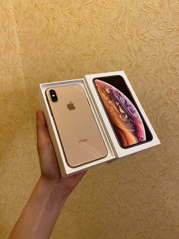 ayfon s 4: IPhone Xs, 64 GB, Qızılı, Face ID