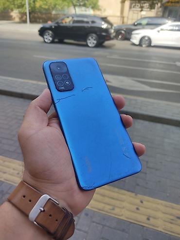 Redmi Note 11, 128 GB, rəng - Göy, Zəmanət, Sensor, Barmaq izi