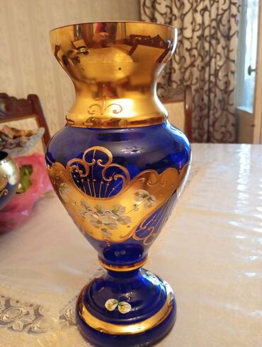 gul qablari: Одна ваза, Богемское стекло