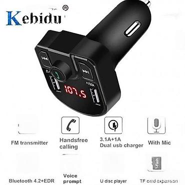 Mobile Phone Chargers: TRANSMITER FM MODULATOR MP3 PLAYER USB NOVO-FM TRANSMITER | Podržava — 2