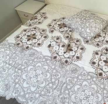 Комплекты постельного белья: Постельное бельё,100% хлопок, постельное бельё, наволочки, подушки — 54