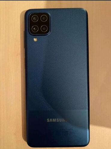 samsung note 7 qiymeti: Samsung Galaxy A12, 64 GB, rəng - Göy, Sensor, Face ID, Sənədlərlə