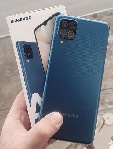 a12 kabrolari: Samsung Galaxy A12 | 64 GB | rəng - Göy | İki sim kartlı