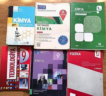 kimya kitablari: Mövzu: Kimya, Fizika və Texnologiya üzrə dərslik və test toplusu — 1