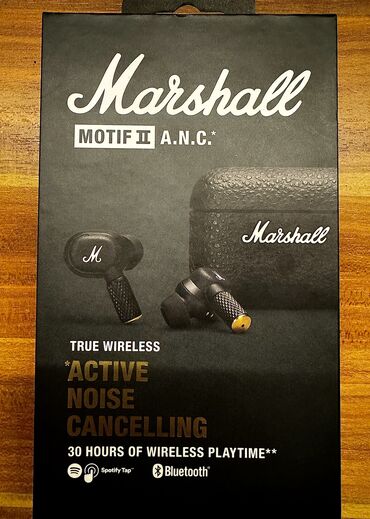 беспроводные наушники marshall mid bluetooth: Продаю Marshall Motif 2 A.N.C.
Наушники высокого качества