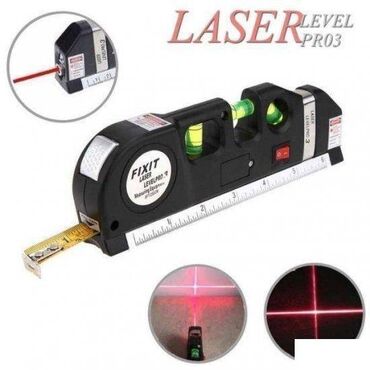 alat za skidanje parketa: LASERSKA LIBELA Libela za tri vrste merenja Laser projektuje