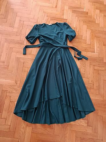 Gündəlik donlar: Qadın paltarları dəsti – 4 model 1) Yaşıl çiçək naxışlı qısa yay donu — 2