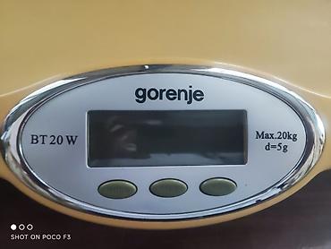 gorenje: Gorenje BT 20W uşaq/yenidoğan üçün elektron tərəzi - Maksimal yük: 20 — 1