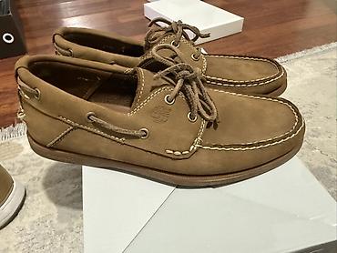 Туфли: Мужские туфли, 40, Timberland, Б/у, цвет - Коричневый, Самовывоз — 4