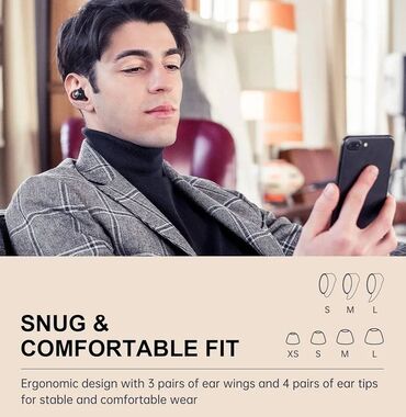 Qulaqcıqlar: 🎶 Edifier Uni-Buds Dark Blue - TWS Wireless Bluetooth Earphones 32 -da lalafo.az — 5 Qulaqcıqlar: 🎶 Edifier Uni-Buds Dark Blue - TWS Wireless Bluetooth Earphones 32 — 5