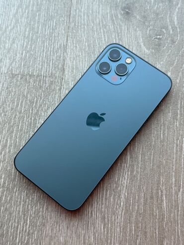 Apple iPhone: IPhone 12 Pro, 128 GB, Pacific Blue, Barmaq izi, Face ID