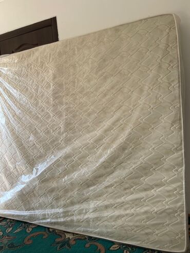 матрас на 2 спальную кровать: Уктоого арналган матрас, Эки кишилик, Пружиналуу, Жаккард, Орточо катуу матрастар, Өзү алып кетүү