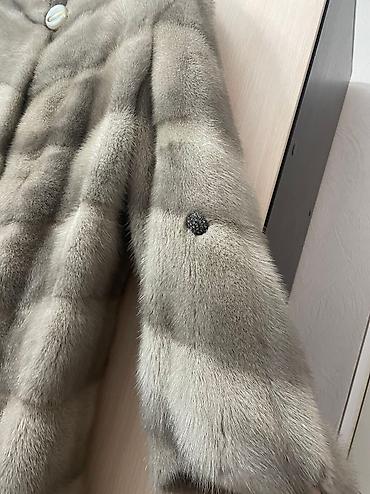 stud 5000: Шуба, Норка, По колено, 3XL, 4XL — 4