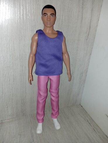 купить куклу барби: Кен гибрид от фирмы Mattel, голова Кена лукс с родным аутфитом, тело