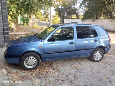 06 машина: Volkswagen Golf: 1994 г., 1.6 л, Механика, Бензин