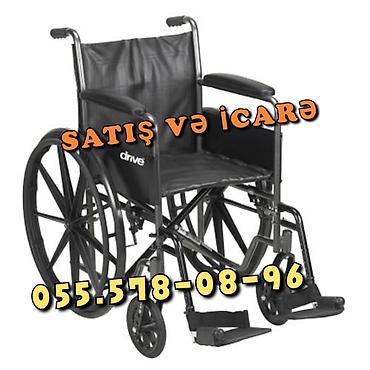 tibbi araba: Manual əlil arabası – satış və icarə - Brend: Drive - Təkərlər: böyük — 1