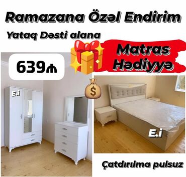 yeni mebel: Yataq otağı dəsti