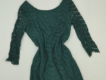 czarna sukienki długi rękaw: Dress, S (EU 36), Mohito, condition - Good