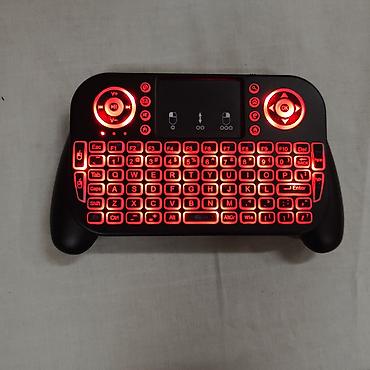 smart folio: Mini simsiz klaviatura + touchpad (RGB arxa işıqlı) - Kompakt, əl — 3