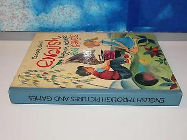 crvene: English through pictures and games čedomir jović1970 nolittvrd povez — 2