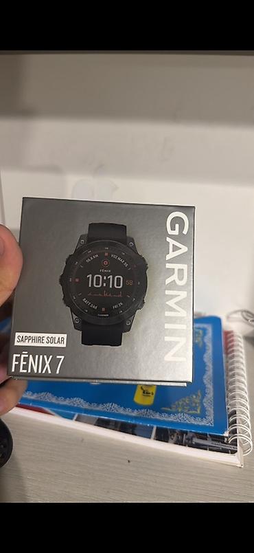 Смарт-часы: Garmin Fenix 7 Sapphire Solar — мультиспортивные часы с сапфировым — 2