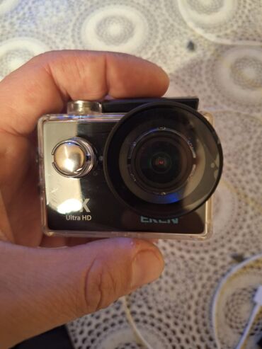 videokamera stativ: Kask üçün kamera Eken markasına məxsus olan original action camera
