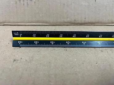 Ostali merni alati: Aluminijumsko arhitektonsko trostrano lenjire – skalar - Materijal — 7