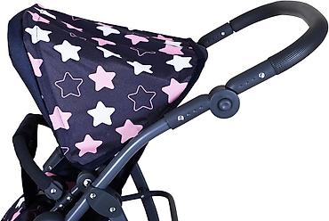 deciji mikrofon pertini: Kolica Knorr Coco Star Blue Pink – kombinovana kolica za lutke - — 7