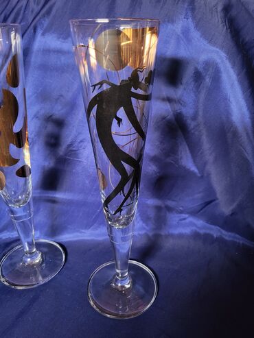 Čaše: Case kristal Ritzenhoff za dvoje,vinske Monica Moro i Anja Kroencke — 12