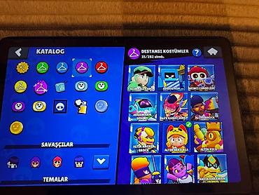 İncəsənət və kolleksiyalar: Brawl Stars hesabı – yüksək trofey və zəngin kolleksiya İlk pul tələb — 10