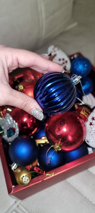 Uşaqlar üçün digər mallar: Bayram ağacı bəzəkləri dəsti TƏZƏDİR HƏRŞEY BİR YERDƏ KOROBKADA 40 M - — 4