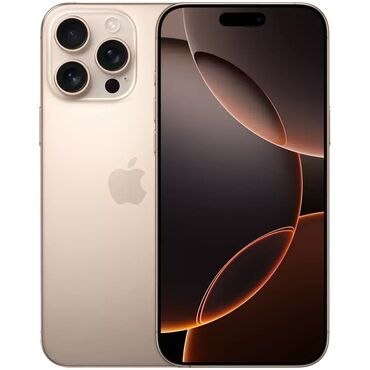 ayfon 14 pro max 2 el: IPhone 16 Pro Max, 256 GB, Desert Titanium, Zəmanət, Face ID, Sənədlərlə
