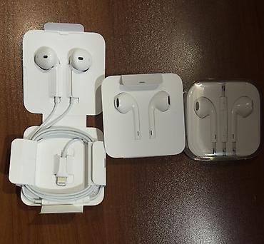 iphone ipad: Yeni Simli Qulaqcıqlar, Apple, rəng - Ağ — 1