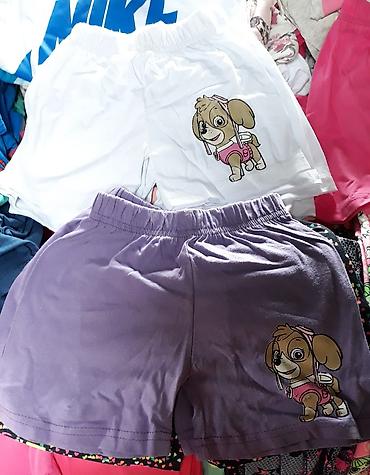 Šortsevi: Pamučni šorcevi za devojčice, veličine od 2-14 — 3