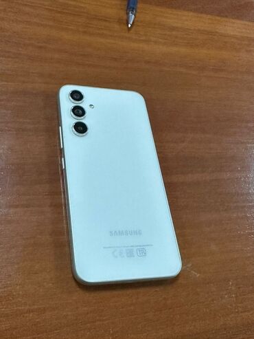 Samsung: Samsung A54, Б/у, 256 ГБ, цвет - Белый, 2 SIM
