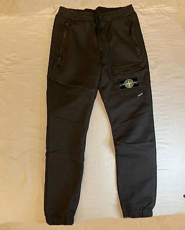 эркектер: Мужские джоггеры Stone Island - Модель: спортивные штаны-джоггеры с — 4