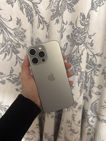 iphone xc: IPhone 16 Pro Max, Б/у, 256 ГБ, Natural Titanium, Защитное стекло, Чехол, Коробка, 89 % — 2