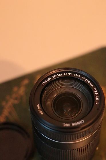 foto çanta: 18-135 İS Mk1 lens yaxşı vəziyyətdədir istifadə olunmadığı üçün — 1
