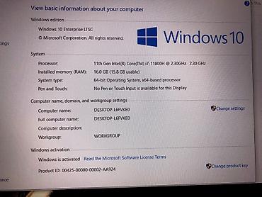 Dell: İşlənmiş Dell G, 15.6 ", Intel Core i7, 512 GB, Ünvandan götürmə — 17
