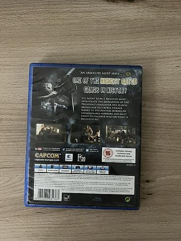 resident evil biohazard: PS4 oyunu – Resident Evil 4 (Capcom) - Platforma: PlayStation 4 - — 4