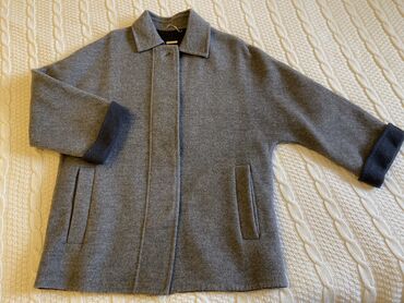 zhenskie palto oversize: Пальто S (EU 36), цвет - Серый