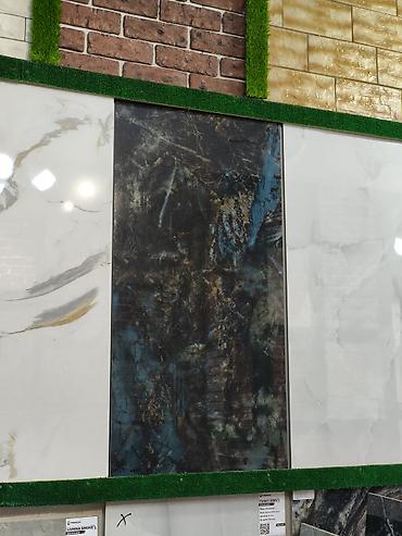 vinil divar: Qranit/keramika plitələr – dekorativ divar və döşəmə örtüyü - — 1