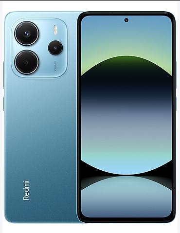 мониторы от xiaomi: Redmi, Redmi Note 14, Б/у, 256 ГБ, цвет - Голубой, 2 SIM — 1