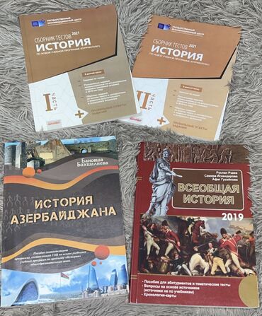 mekteb kitablari: Tarix russ sektor kitablari ve testleri icleri isdenmeyib temizdir
