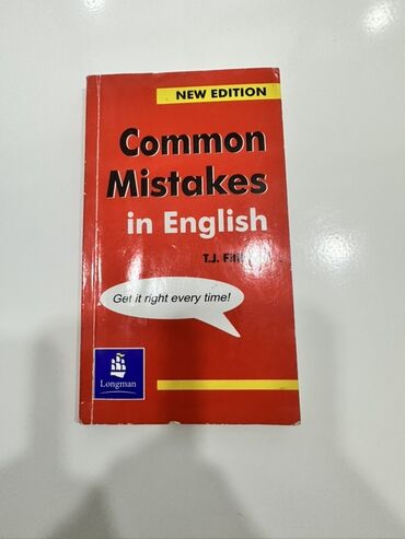 Kia: Məhsul: Kitab – “Common Mistakes in English” (New Edition) Müəllif: T
