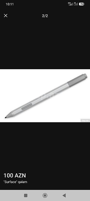 pendir qizardan: Surface pencil surface qələm. orginaldır. yenidir. microsoft surface — 2